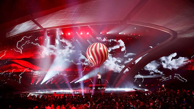 Eurovision 2017. Creative Direction for Ireland - Brendan Murray Performance: Nicoline Refsing, Rockart Design