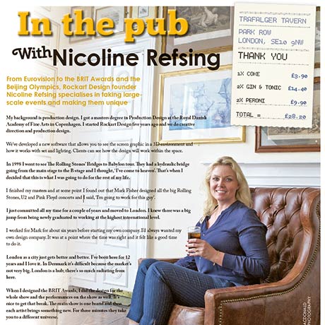 Access All Areas: In the pub with Nicoline Refsing