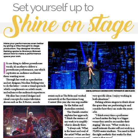 iSing interview: Set yourself up to Shine on Stage