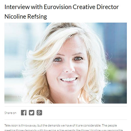 Thoroughly Good Podcast - Interview with Eurovision Creative Director Nicoline Refsing